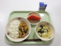 ７月２２日の給食