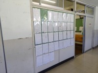 ２年生進路掲示