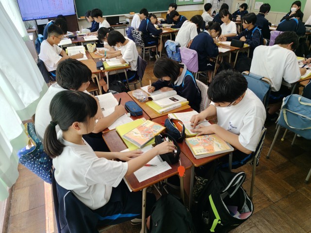グループで作業