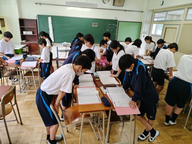 会話文を練習