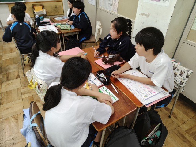 グループでの会話