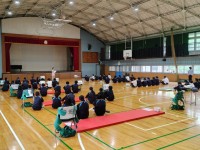 体育館の様子