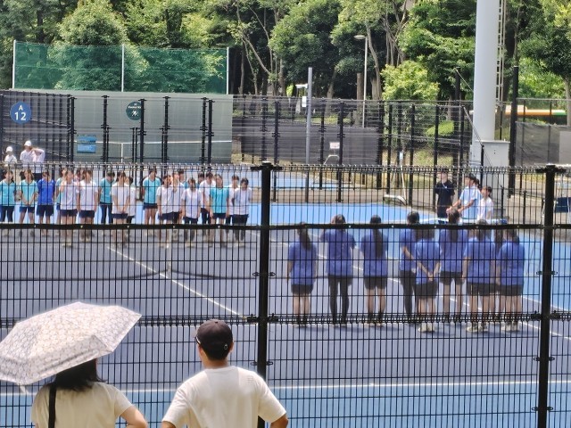 試合終了の挨拶