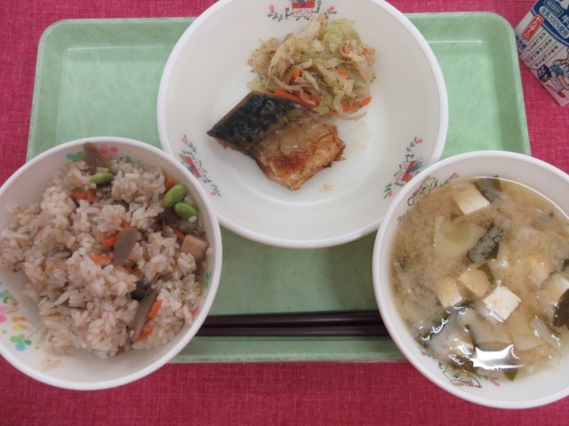 今日の給食