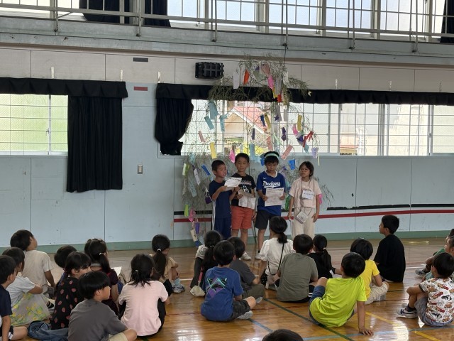 ２年生が司会を！