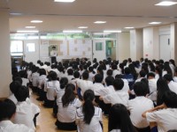 ２学年学級委員長の話
