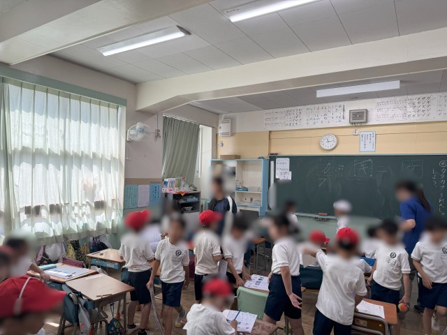 小学校で
