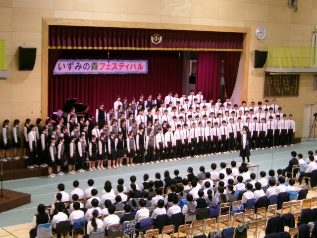 ８年学年合唱
