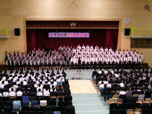 ９年学年合唱