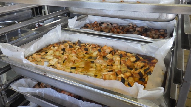 ますを焼き上げたところです。