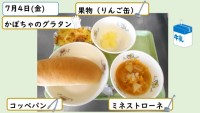 ７月4日の給食