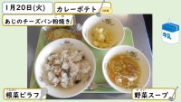 1月20日の給食