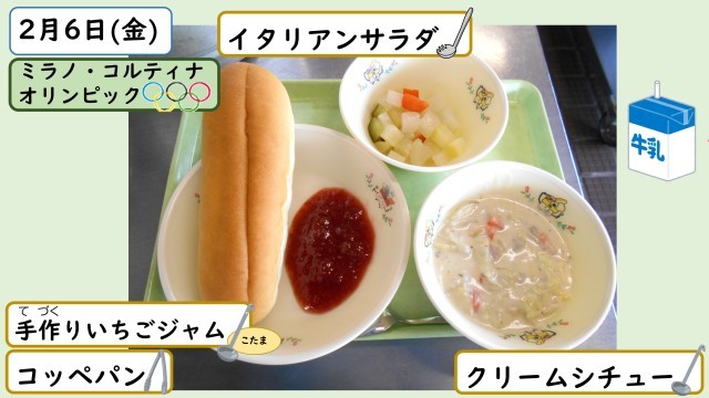 2月6日の給食