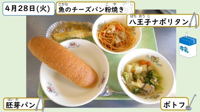 4月28日の給食