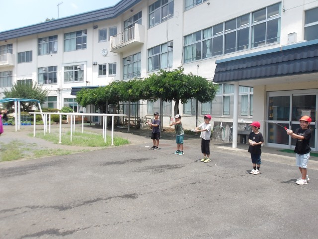 どこまで飛ぶかな？