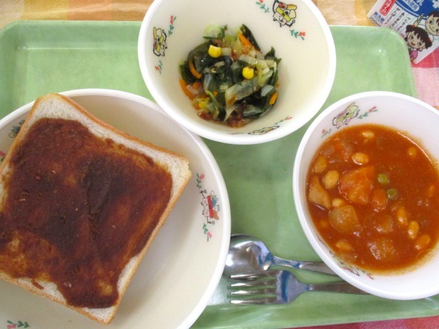 今日の給食