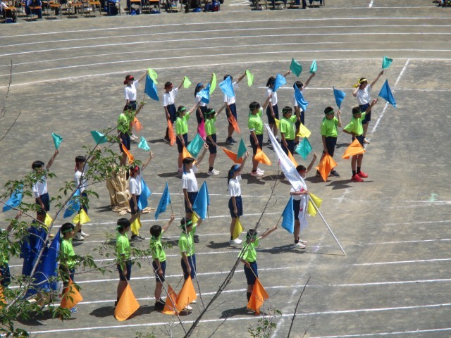 １組フラッグ