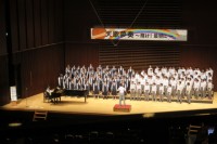１学年全体合唱「COSMOS」