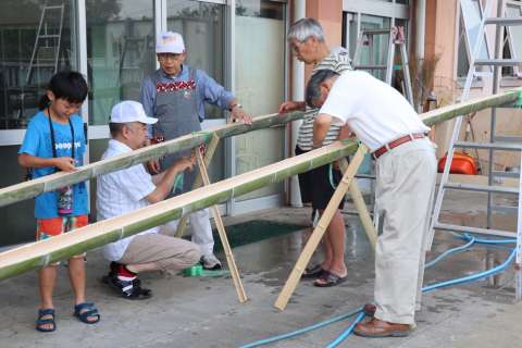 竹作業