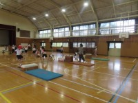 跳び箱を使った運動遊び