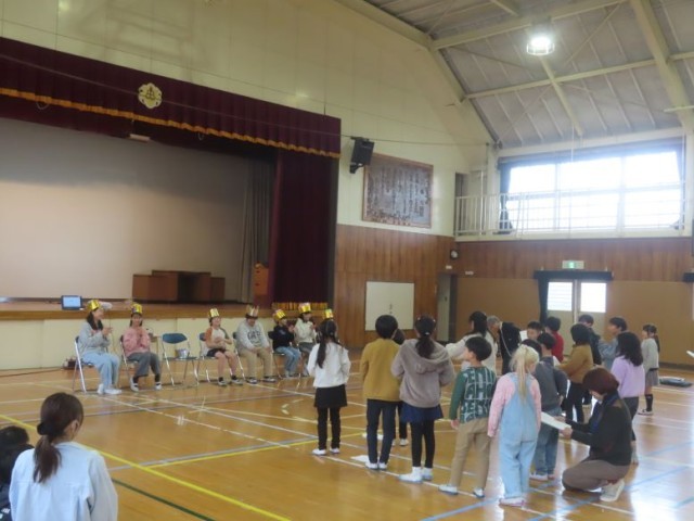 １・２年生の出し物