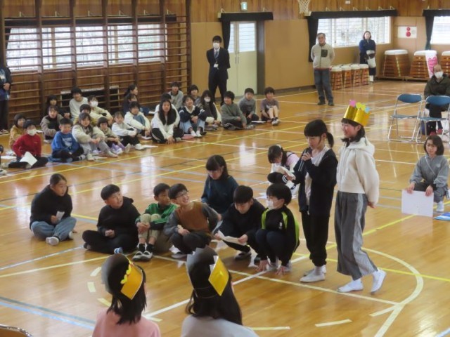 ３・４年生の出し物