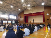 終業式　校長先生のお話