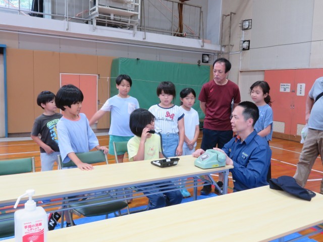 3年生　電話通報訓練　