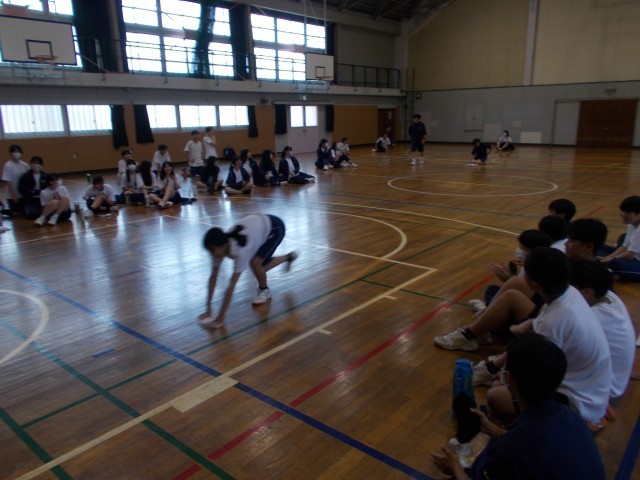 雑巾がけレース