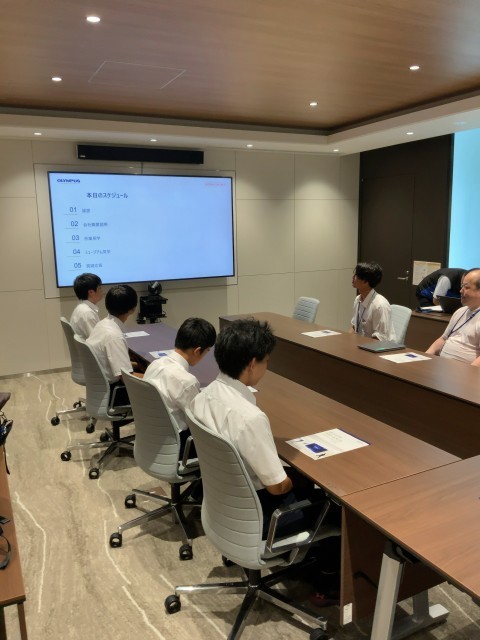 会社概要の説明(オリンパス)
