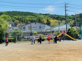 サッカーゴールの移動