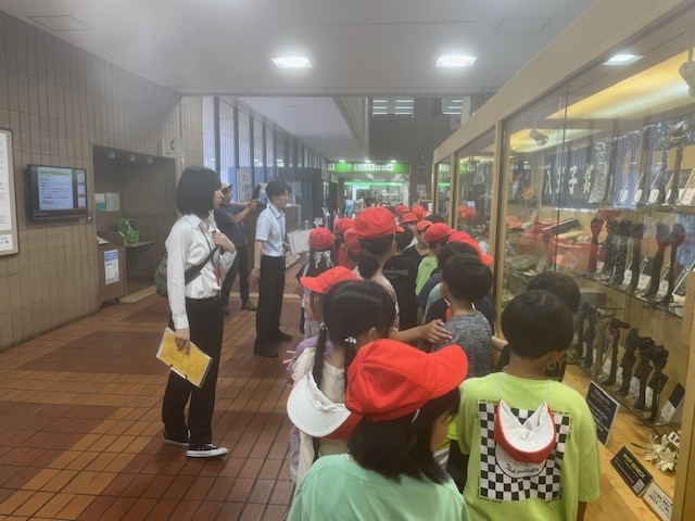 １階ロビーの展示