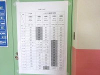 時間割