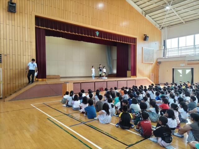児童代表の話