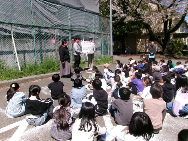 学年目標、きまりの確認