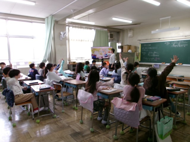 算数少人数の授業の様子