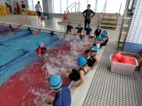 3年生の水慣れです