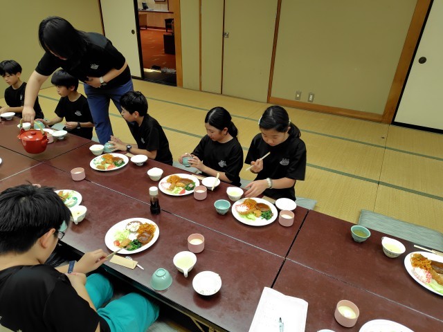 夕食です