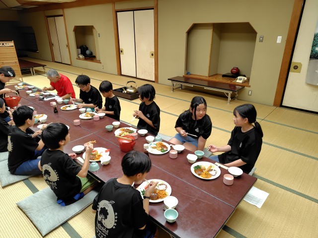 夕食です