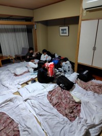 明日の準備中