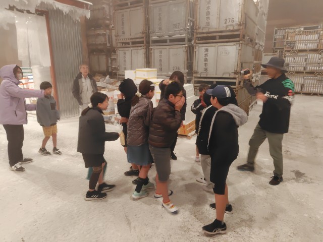 冷凍庫に入ってます