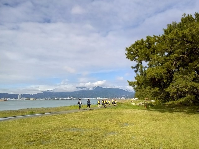 青空が見えます
