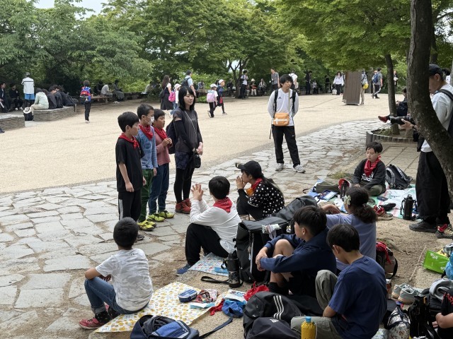 山頂に到着