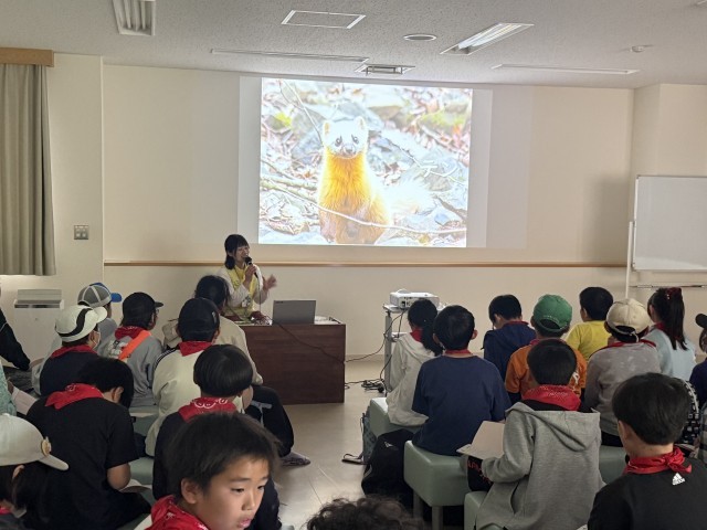 ビジターセンターにて