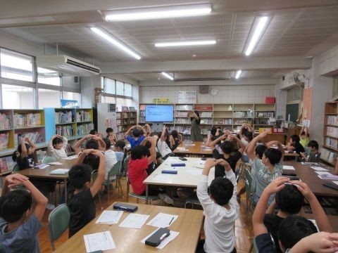 男女一緒に学習しました。